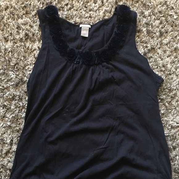 LOFT Tops - Navy Blue LOFT XL tank top LOFT Tops - Navy Blue LOFT XL tank top